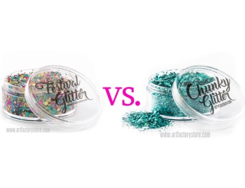 Festival vs. Chunky Glitter
