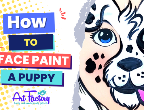 How to Face Paint a Puppy Dog!