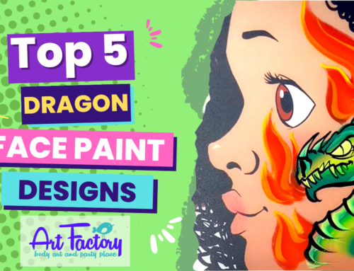 How to Face Paint Dragons!