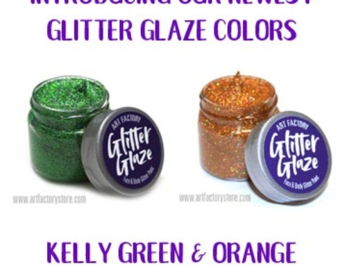 New Glitter Glaze Colors in Stock!